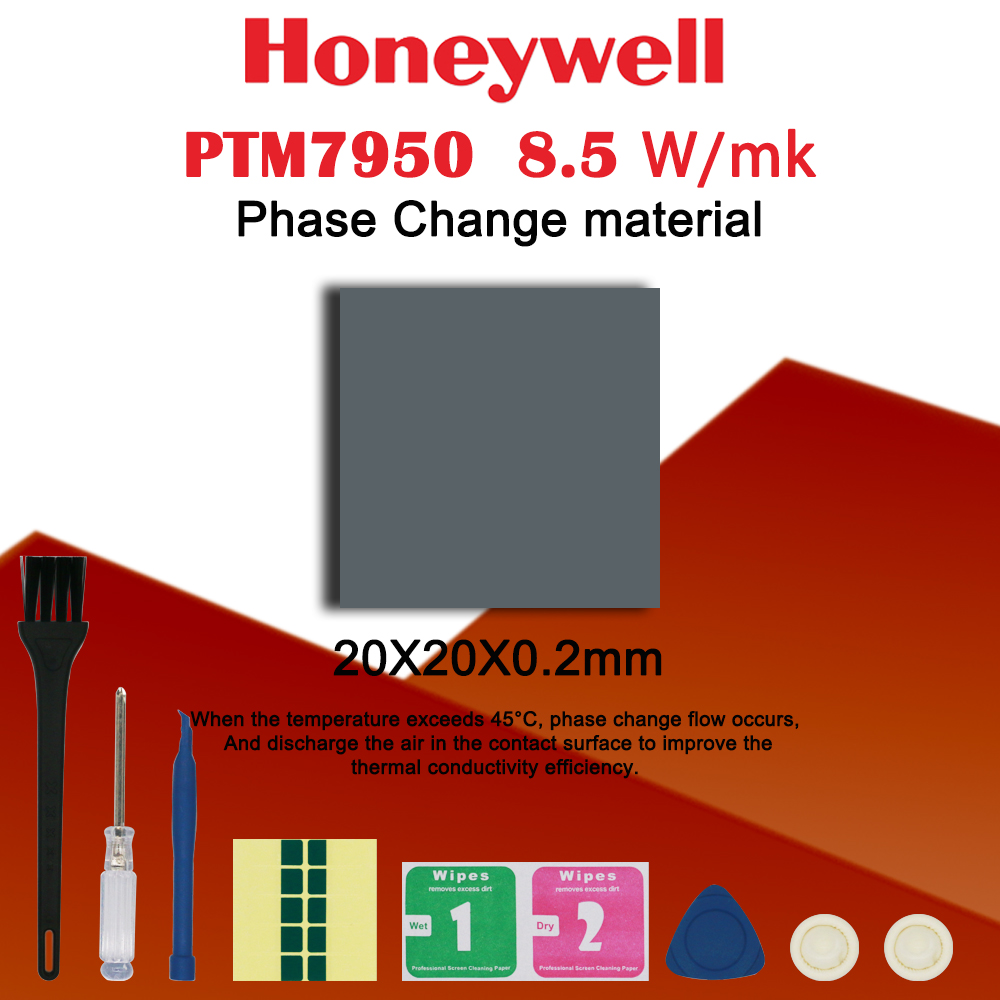 Laptop Cooling Pad - Pâte thermique Honeywell PTM7950 à changement