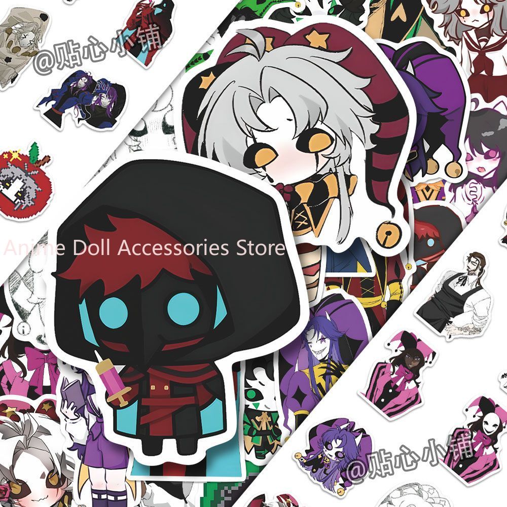 Laptop Original Accessories - 73 autocollants The Freak Circus Pierrot