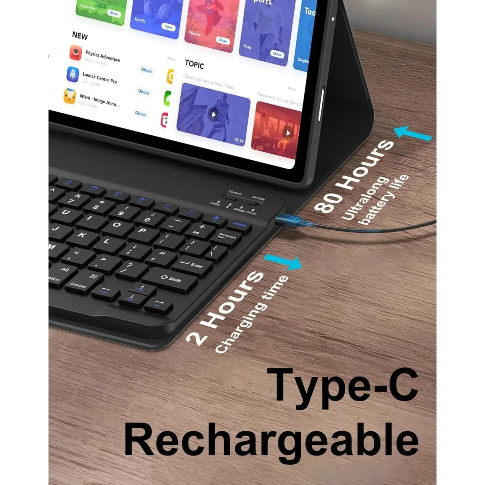 Étui clavier pour tablette Sam - Keyboard Cover avis et prix