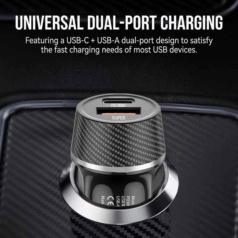 Chargeur de voiture rapide 60W - Usb C Hub avis et prix