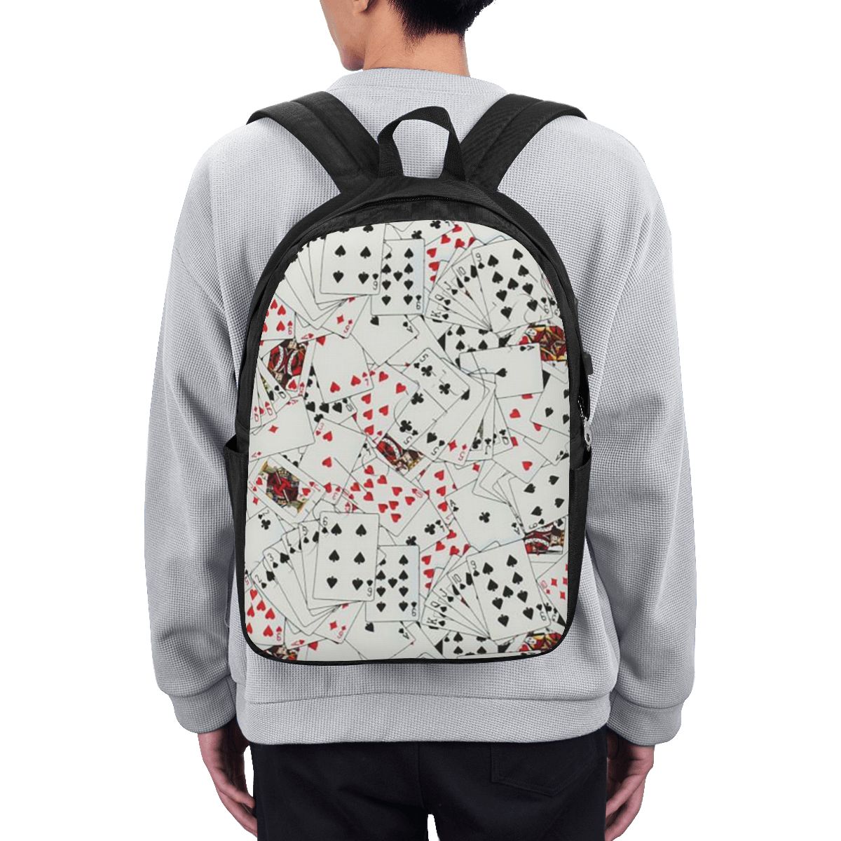 Sac à dos imprimé cartes à jou - Laptop Bag avis et prix