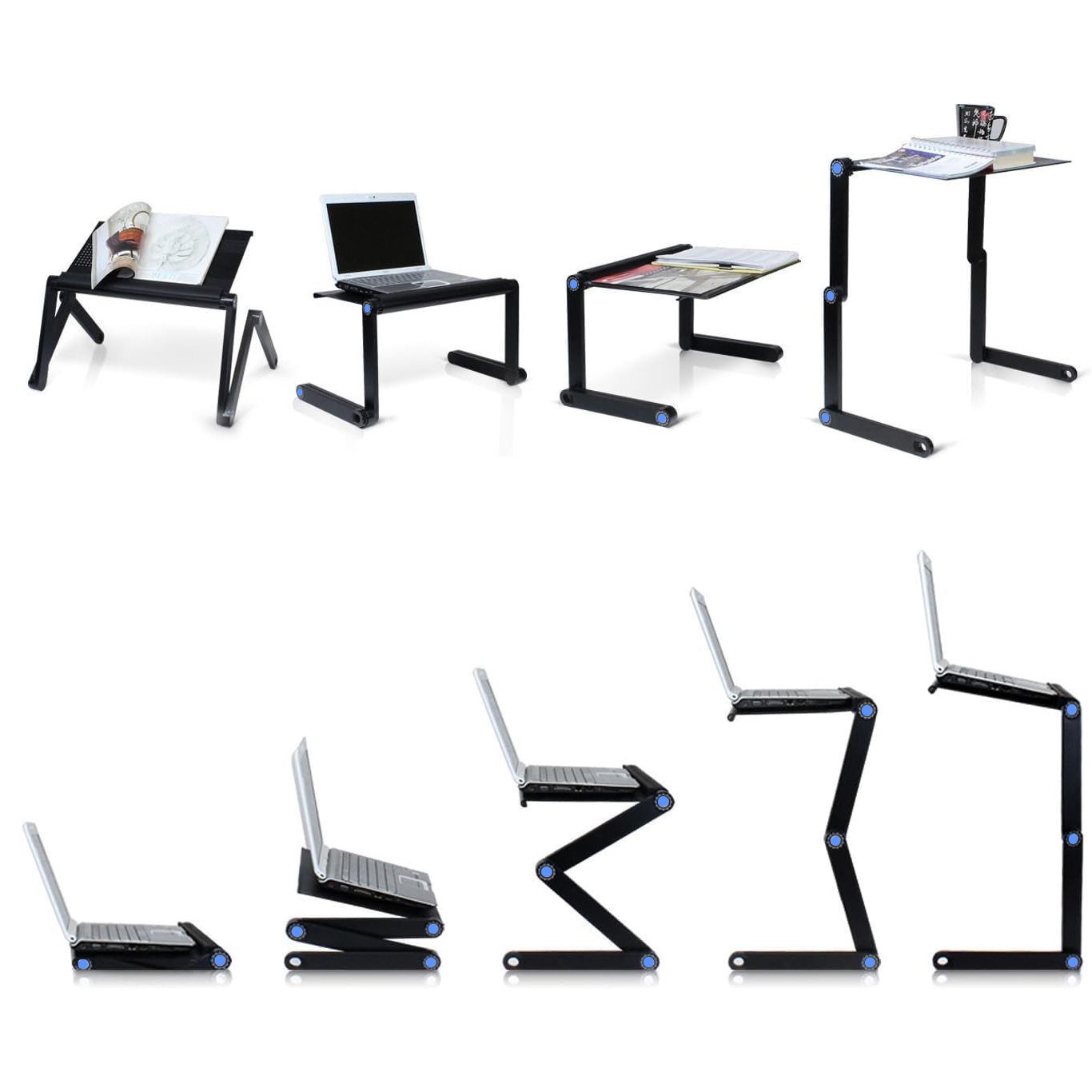 Support de table en aluminium  - Laptop Cooling Pad avis et prix